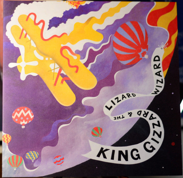 King Gizzard & The Lizard Wizard – Quarters! (Red with pastel splatter vinyl) LP