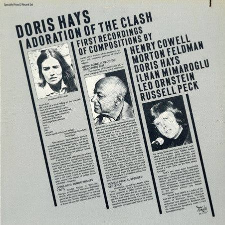 Doris Hays – Adoration Of The Clash 2LP