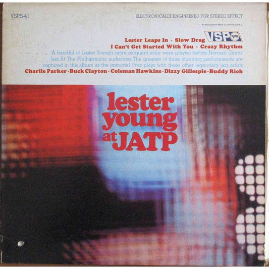 Lester Young - At JATP LP