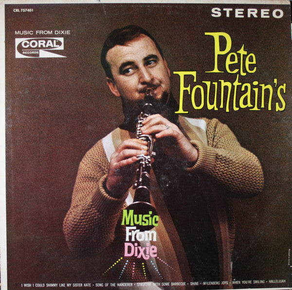 Pete Fountain - Music From Dixie LP