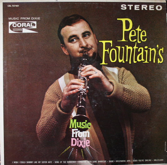 Pete Fountain - Music From Dixie LP