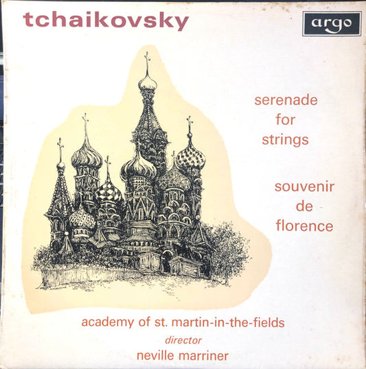 Tchaikovsky / Academy of St. Martin-In-The-Fields - Serenade For Strings LP