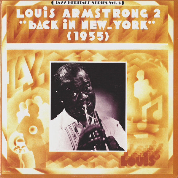 Louis Armstrong – Back In New York (1935) LP
