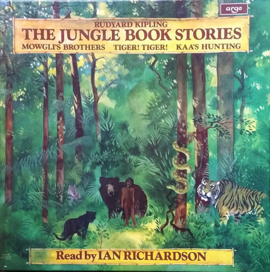Rudyard Kipling, Ian Richardson – The Jungle Book Stories 3LP Boxset