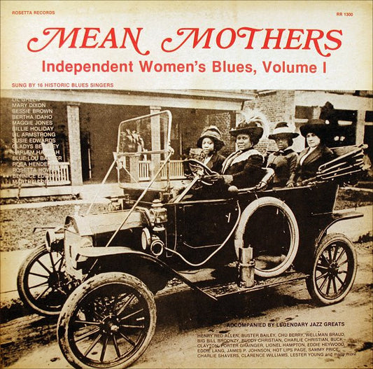 Various Artists – Mean Mothers: Independent Women's Blues, Volume 1 LP