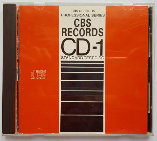 No Artist - CBS Records Standard Test Disc CD-1