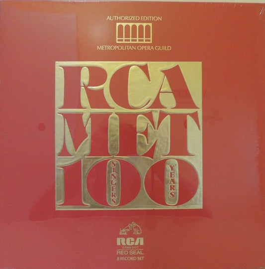 The Metropolitan Opera - RCA Met - 100 Singers, 100 Years (8LP)