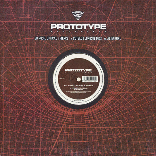 Ed Rush, Optical & Fierce – Cutslo (Lokuste Mix) / Alien Girl 12"