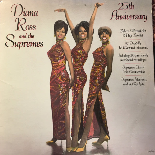 Diana Ross And The Supremes – 25th Anniversary 3LP