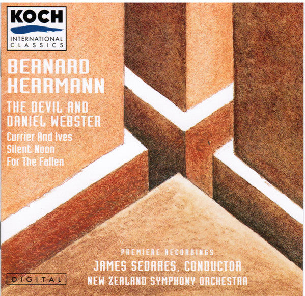 Bernard Herrmann, James Sedares, New Zealand Symphony Orchestra – The Devil And Daniel Webster / Currier And Ives / Silent Noon / For The Fallen CD