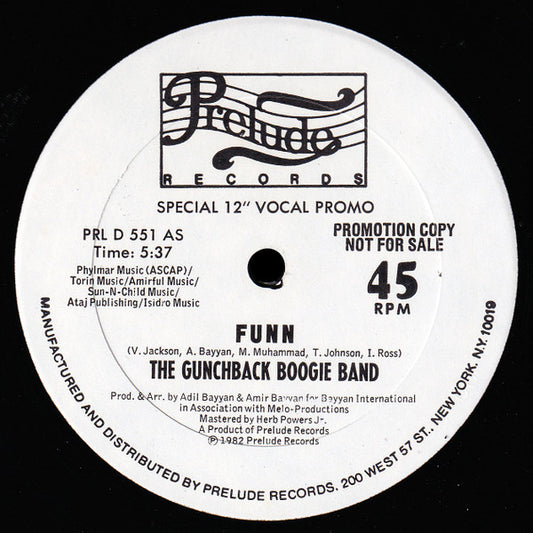 The Gunchback Boogie Band – Funn 12"