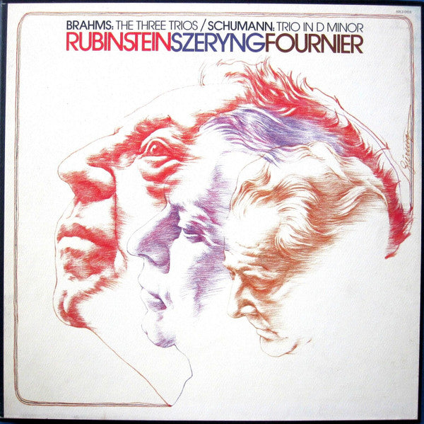 Brahms, Schumann / Rubinstein, Szeryng, Fournier - The Three Trios 3LP