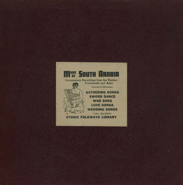 Various Artists - Music Of South Arabia LP