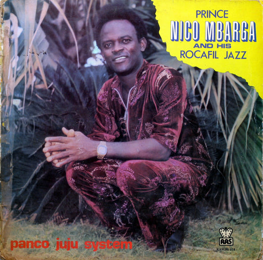 Prince Nico Mbarga And His Rocafil Jazz – Panco Juju System LP