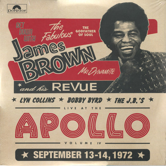 James Brown - Get Down With James Brown Live At The Apollo Vol. IV LP