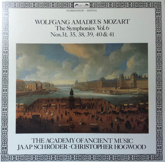 Mozart / Jaap Schroeder, Christopher Hogwood - The Symphonies Vol. 6 Nos. 31, 35, 38, 39, 40, 41 (4LP)
