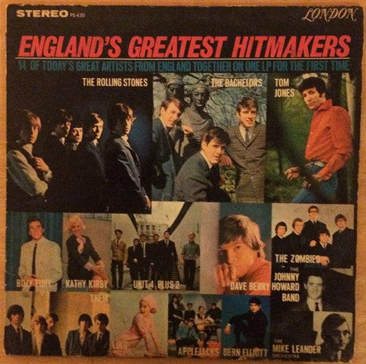 Various – England's Greatest Hitmakers LP