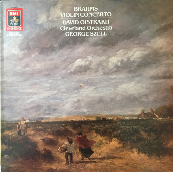 Brahms, David Oistrakh, George Szell, The Cleveland Orchestra – Brahms Violin Concerto In D LP