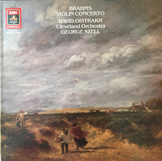 Brahms, David Oistrakh, George Szell, The Cleveland Orchestra – Brahms Violin Concerto In D LP