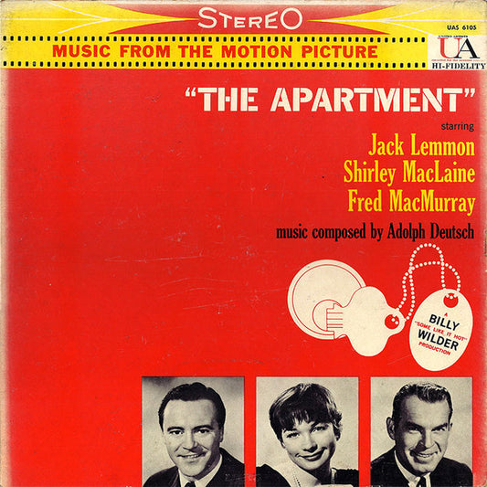 Adolph Deutsch – Music From The Motion Picture "The Apartment" LP