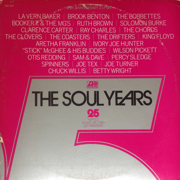 Various Artists – The Soul Years 2LP