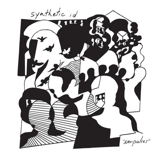 Synthetic ID – "Impulses" (Half Black/Half Blue) LP