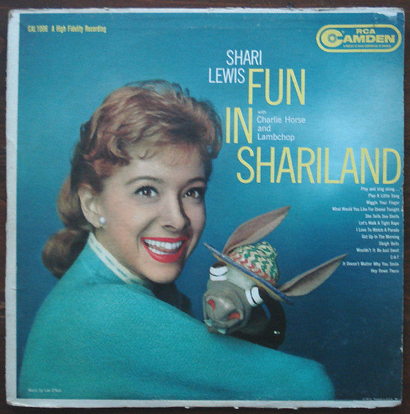 Shari Lewis With Lambchop, Charlie Horse – Fun In Shariland LP