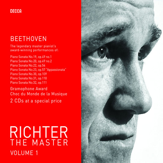 Beethoven, Richter - The Master: Volume 1 CD