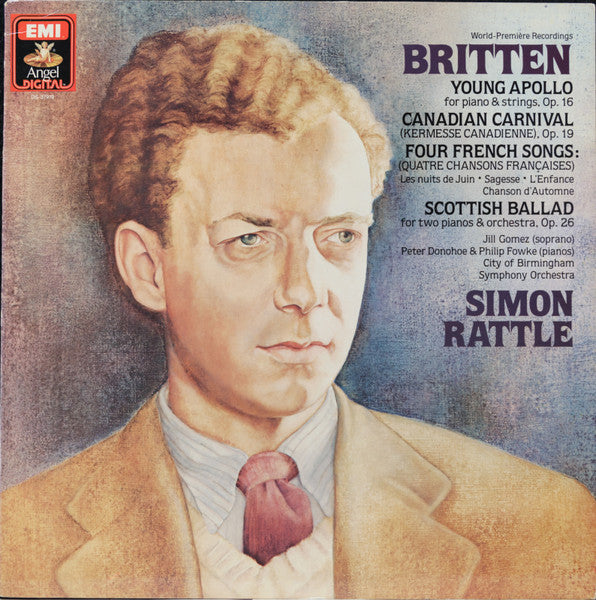 Britten – Young Apollo / Canadian Carnival / Four French Songs / Scottish Ballad LP