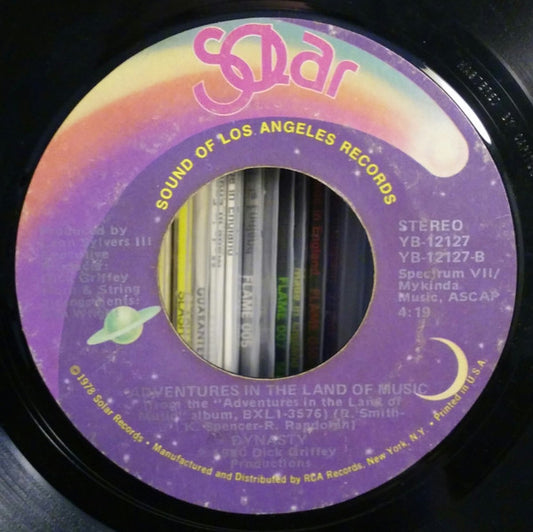 Dynasty - Do Me Right / Adventures In The Land Of Music 7"