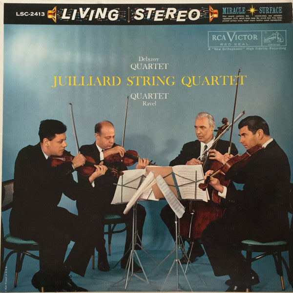 Juilliard String Quartet - Debussy/Ravel Quartets LP