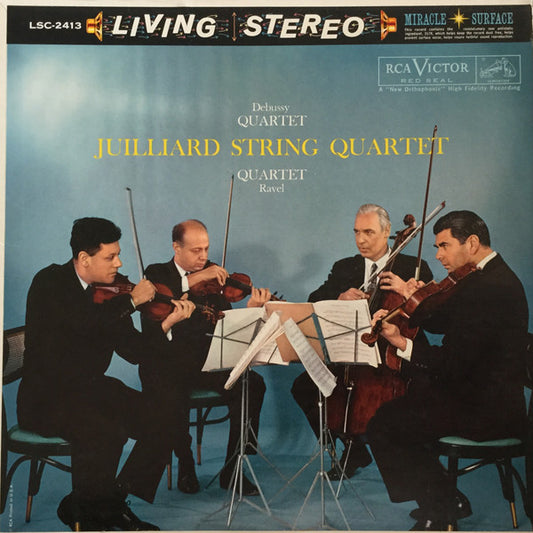 Juilliard String Quartet - Debussy/Ravel Quartets LP