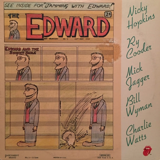 Nicky Hopkins, Ry Cooder, Mick Jagger, Bill Wyman, Charlie Watts – Jamming With Edward! LP