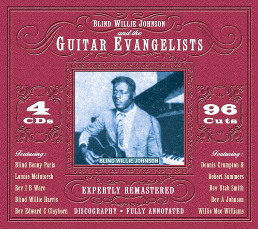 Various – Blind Willie Johnson And The Guitar Evangelists CD BOXSET