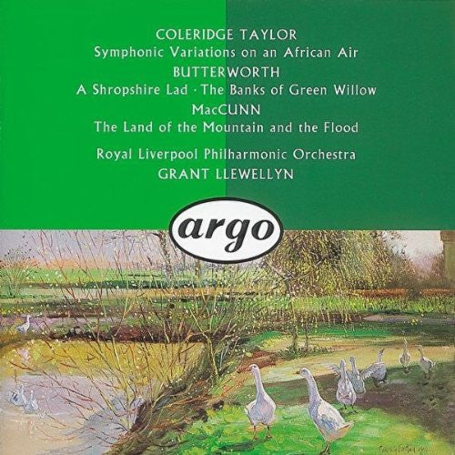 Coleridge Taylor, Butterworth, MacCunn, Royal Liverpool Philharmonic Orchestra, Grant Llewellyn – Coleridge Taylor · Butterworth · Taylor CD