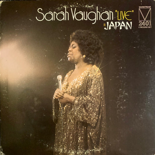 Sarah Vaughan – "Live" In Japan 2LP