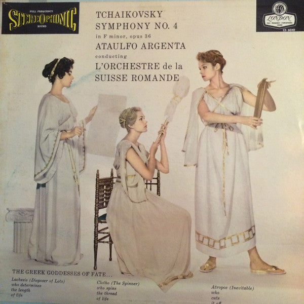 Tchaikovsky / Ataulfo Argenta / L'Orchestre De La Suisse Romande – Symphony No 4 LP