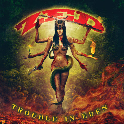 Zed – Trouble In Eden (Green Clear Splatter) LP