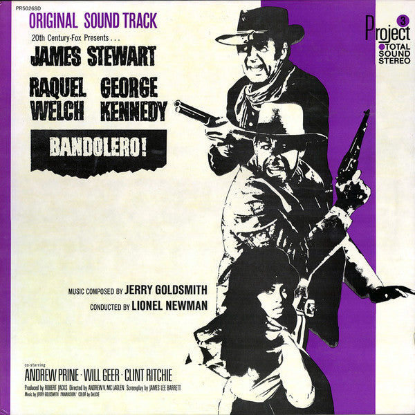 Jerry Goldsmith – Bandolero! OST LP