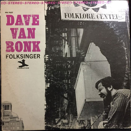 Dave Van Ronk ‎– Folksinger LP