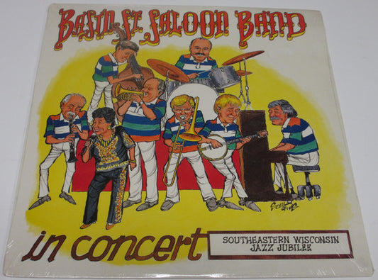 Basin Street Saloon Band – In Concert (Southeastern Wisconsin Jazz Jubilee) LP