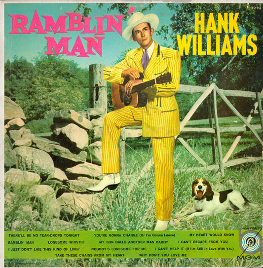 Hank Williams - Ramblin' Man (Mono) LP