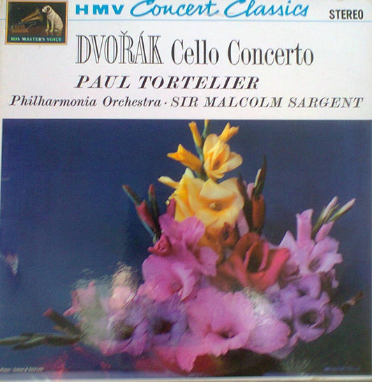 Dvořák, Paul Tortelier, Philharmonia Orchestra, Sir Malcolm Sargent – Dvořák Cello Concerto LP