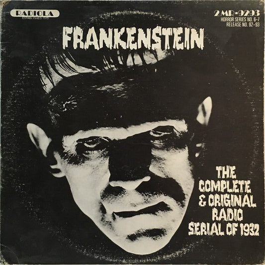 Unknown Artist – Frankenstein: The Complete & Original Radio Serial of 1932 2LP
