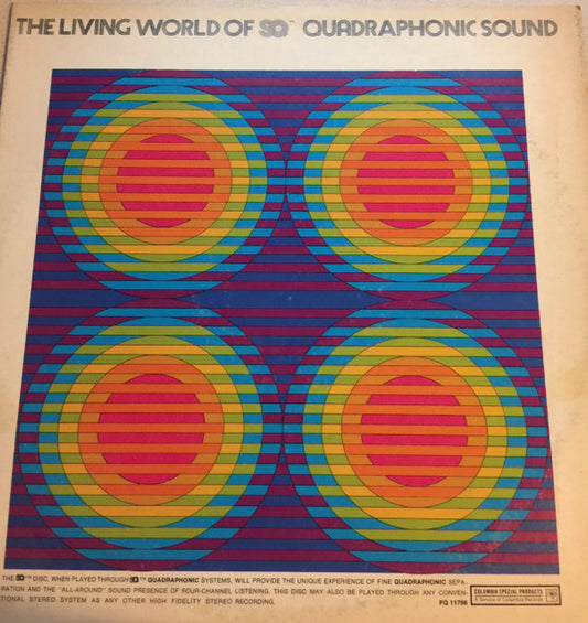 Various Artists ‎– The Living World Of SQ Quadraphonic Sound LP