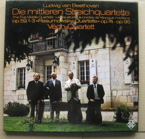 Beethoven / Vegh-Quartett - Die Mittleren Streichquartette 3LP