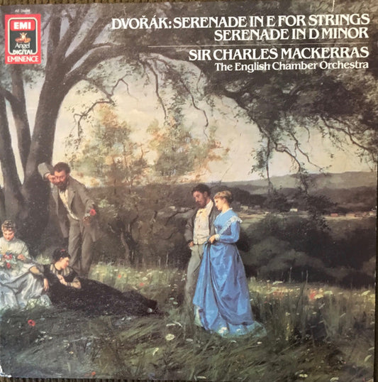 Dvořák, Sir Charles Mackerras, English Chamber Orchestra, English Chamber Orchestra Wind Ensemble – Serenade In E For Strings, Serenade In D Minor LP