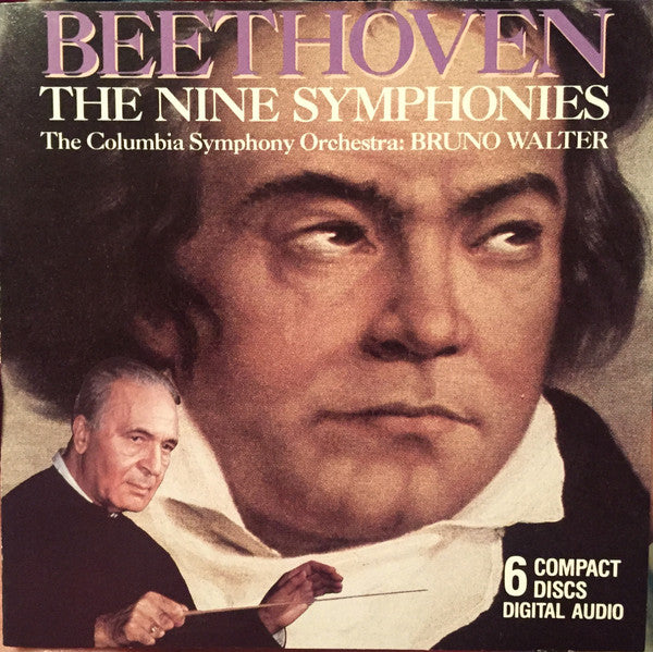 Beethoven, Bruno Walter, The Columbia Symphony Orchestra* – The Nine Symphonies CD BOXSET