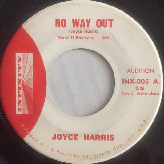 Joyce Harris – No Way Out (Promo) 7"