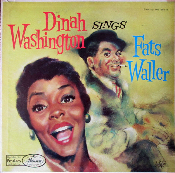 Dinah Washington – Dinah Washington Sings Fats Waller LP